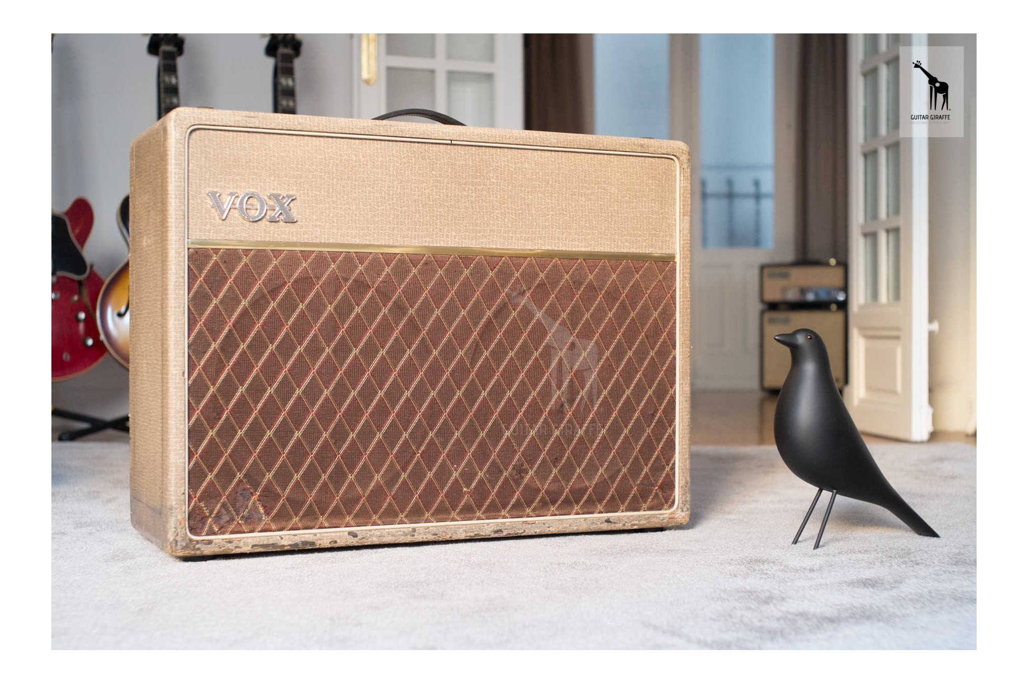 2x12 Blue Bell, the Helix model of a 2x12" Vox® AC-30 Fawn Blue