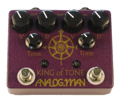 Tone Sovereign, the Helix model of a Analogman King of Tone V4