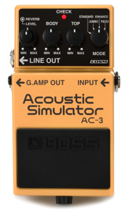 Acoustic Sim, the Helix model of a BOSS® AC-2 Acoustic Simulator