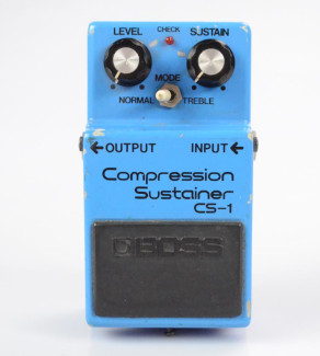 Blue Comp Treb (BOSS® CS-1 (Treble switch on))