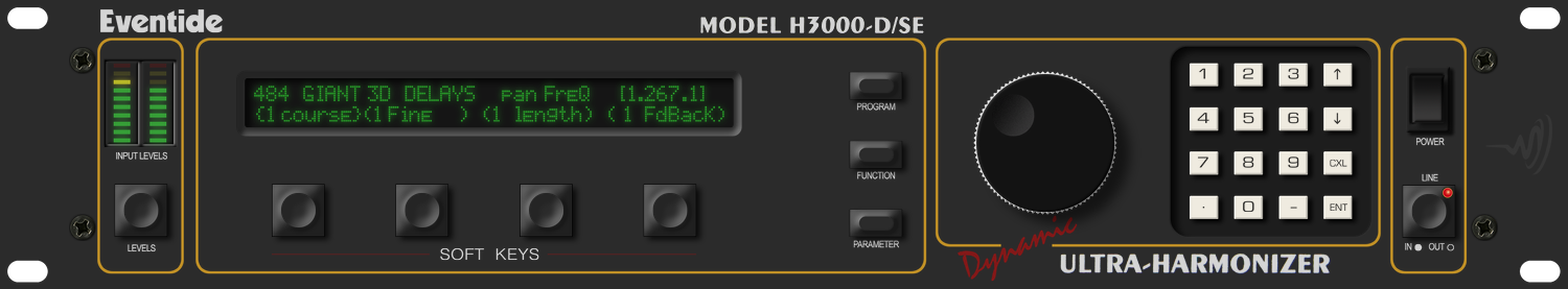 Smart Harmony, the Helix model of a Eventide® H3000