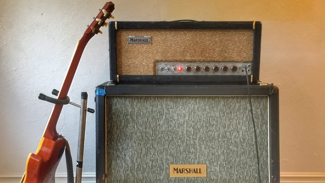 Brit J45 Nrm, the Helix model of a Marshall® JTM-45 (normal channel)