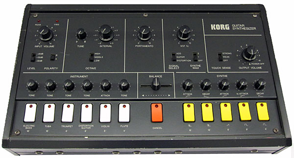 Attack Synth (Korg® X911 Guitar Synth)