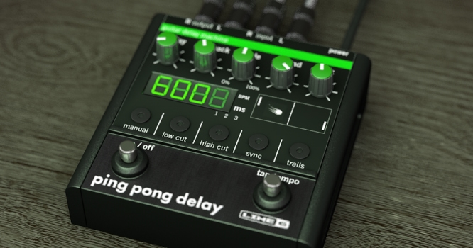 Ping Pong, the Helix model of a Line 6® Original
