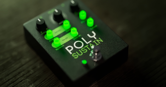 Poly Sustain, the Helix model of a Line 6® Original