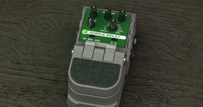 Simple Delay, the Helix model of a Line 6® Original